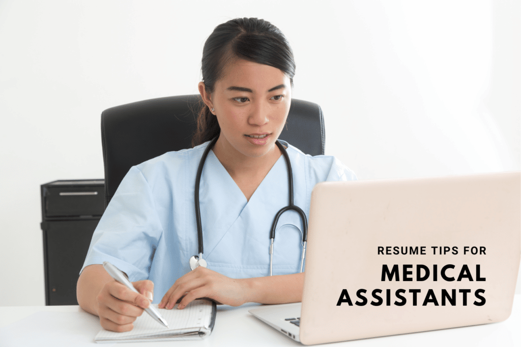Usher Khan resume tips for getting a medical assistant job