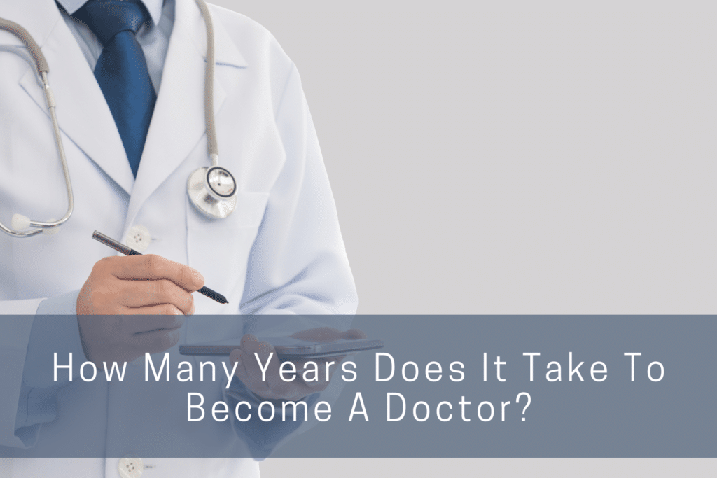 usher khan how many years does it take to become a doctor aspiring physician