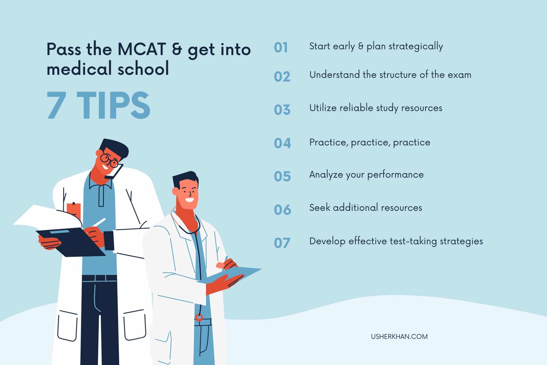 7 tips for passing the mcat